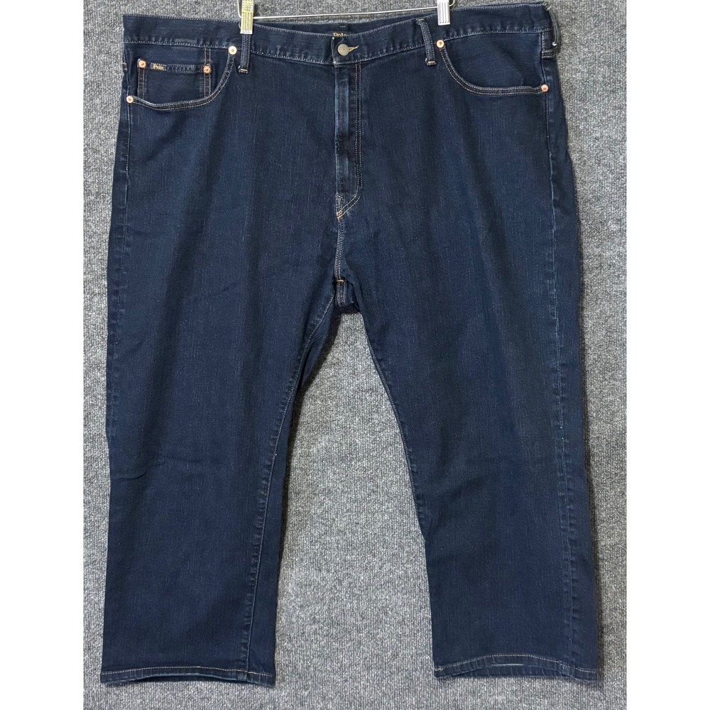 Polo by Ralph Lauren Men's Relaxed Fit Dark Indigo Jeans